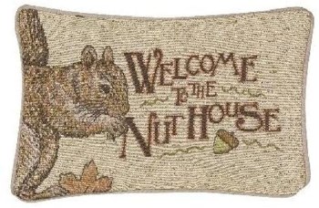 MANUAL PILLOW WELCOME TO THE NUT HOUSE