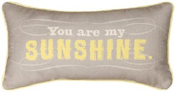 MANUAL PILLOW YOU ARE MY SUNSHINE