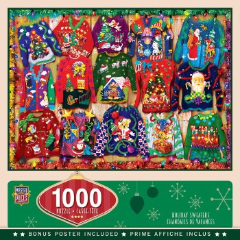 MASTERPIECE 1000pc HOLIDAY SWEATERS