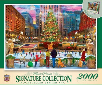 MASTERPIECE 2000pc PUZZLE ROCKEFELLER CT