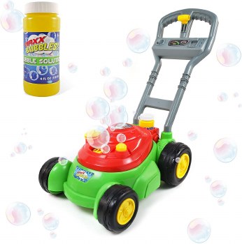 MAXX BUBBLES BUBBLE 'N GO MOWER GREEN