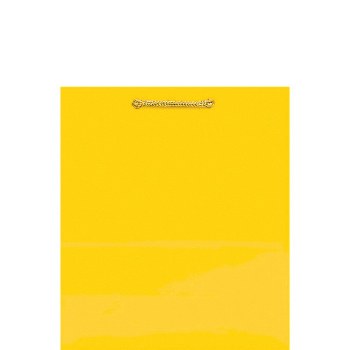 MEDIUM GIFT BAG YELLOW