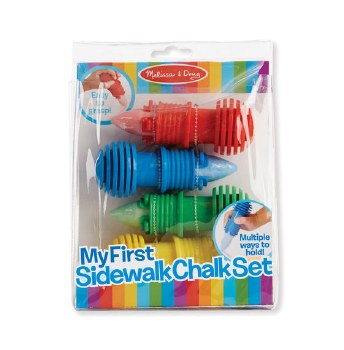 MELISSA &amp; DOUG MY FIRST SIDEWALK CHALK