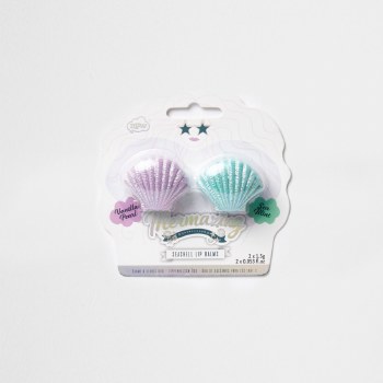 MERMAZING SEASHELL LIP BALMS SET OF 2