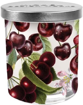 MICHEL DARK CHERRY DECORATIVE CANDLE