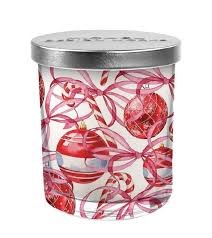 MICHEL PEPPERMINT JAR CANDLE