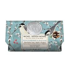 MICHEL WINTERBERRY/BALSAM LG BATH SOAP