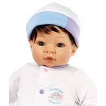 NEWBORN NURSERY 19" MUNCHKIN BROWN/BLUE