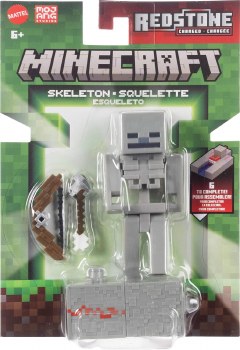 MINECRAFT REDSTONE FIG SKELETON