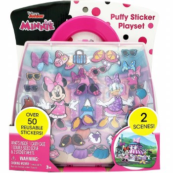 MINNIE MOUSE 3D PUFFY STICKER PLAYSET