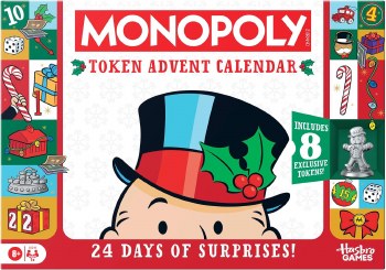 MONOPOLY TOKEN ADVENT CALENDAR