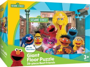 MP 36pc FLOOR PUZZLE SESAME STREET