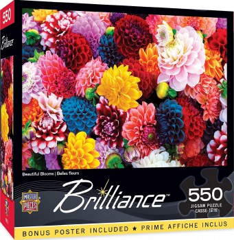 MP 500pc PUZZLE BEAUTIFUL BLOOMS