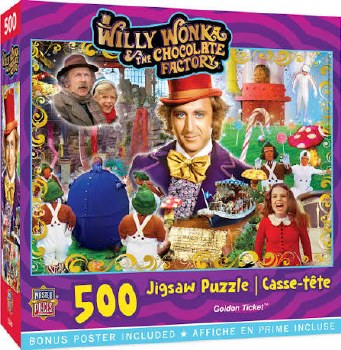 MP 500pc PUZZLE WILLY WONKA