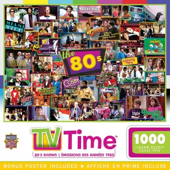 MP PUZZLE 1000PC 80'S TV SHOWS