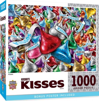 MP PUZZLE 1000PC HERSHEY'S KISSES