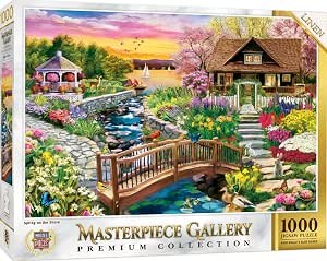 MP PUZZLE 1000pc SPRING ON THE SHORE