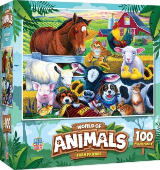 MP PUZZLE 100pc FARM FRIENDS