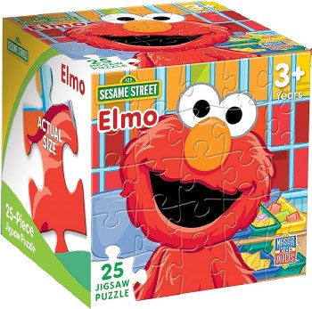 MP PUZZLE 25pc SESAME STREET ELMO