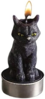 MUD PIE FIGURAL T/L BLACK CATS