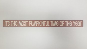 MY WORD PLAQUE PUMPKINFULL TIME