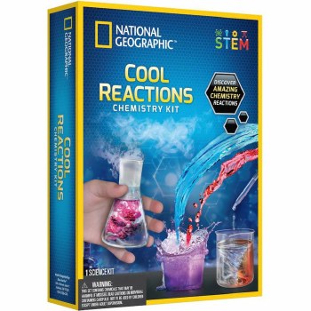 NAT'L GEOGRAPHIC COOL REACTIONS CHEM KIT