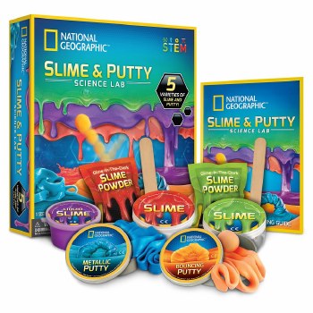 NAT'L GEOGRAPHIC SLIME &amp; PUTTY SCIENCE