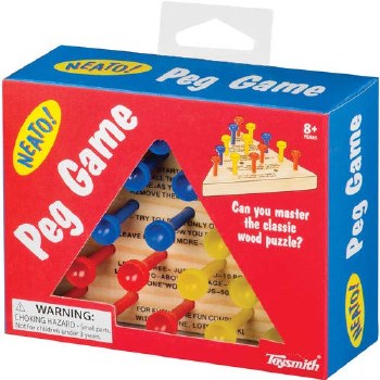 NEATO WOODEN PEG GAME