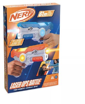 NERF LASER OPS BATTLE