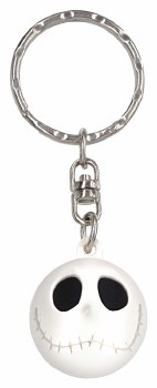 NIGHTMARE BEFORE XMAS JACK ICON KEYRING