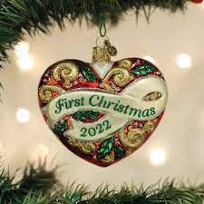OLD WORLD CHRISTMAS 2022 1ST XMAS HEART