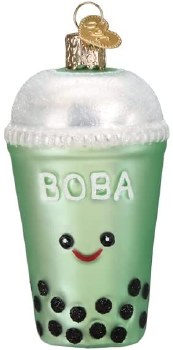 OLD WORLD CHRISTMAS BOBA TEA