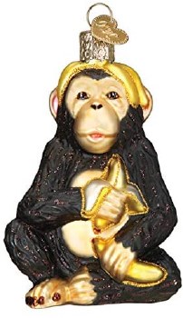 OLD WORLD CHRISTMAS CHIMP