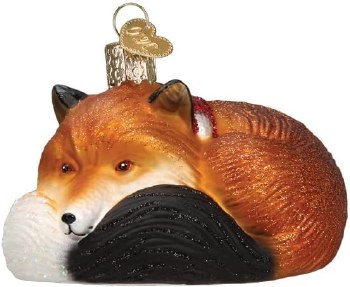 OLD WORLD CHRISTMAS COZY FOX