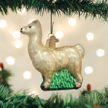 OLD WORLD CHRISTMAS LLAMA