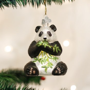OLD WORLD CHRISTMAS PANDA BEAR