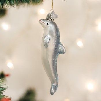 OLD WORLD CHRISTMAS PLAYFUL DOLPHIN