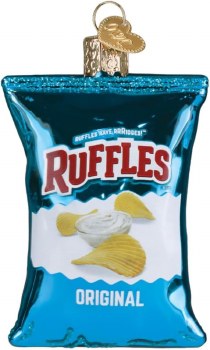 OLD WORLD CHRISTMAS RUFFLES POTATO CHIPS