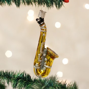OLD WORLD CHRISTMAS SAXOPHONE