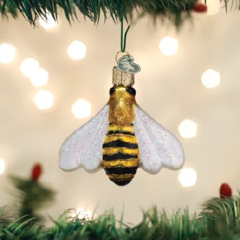 OLD WORLD CHRISTMAS STANDING HONEY BEE