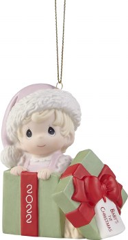 P/M BABY'S 1ST CHRISTMAS ORN GIRL