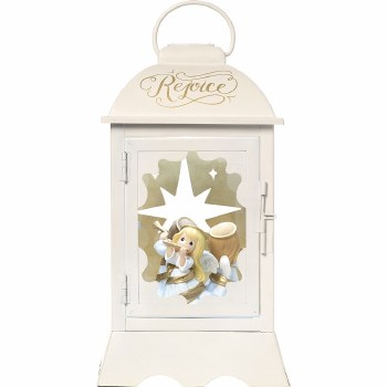 P/M LED MUSICAL LANTERN W/ANGEL