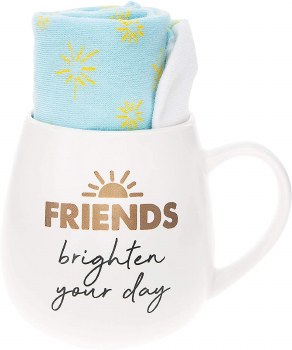 PAVILION MUG &amp; SOCK SET FRIENDS