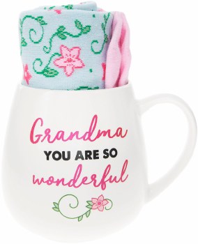 PAVILION MUG &amp; SOCK SET GRANDMA