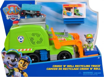 PAW PATROL CRUSH 'N ROLL RECYCLING TRUCK