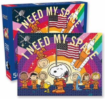 PEANUTS I NEED MY SPACE 500PC PUZZLE