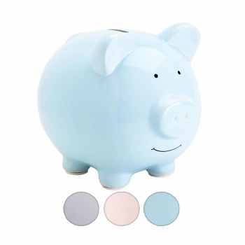 PEARHEAD BLUE PIGGY BANK