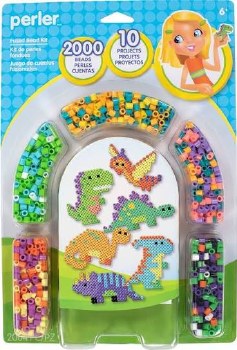PERLER BEADS DINOSAUR