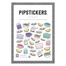 PIPSTICKERS 4X6 KAWAII COMFORTS