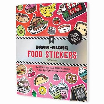 PIPSTICKERS DRAW ALONG FOOD STICKERS